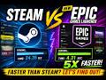 New Epic Games Launcher That's Now 5X Faster. Is it Faster Than Steam? Let's Find Out!