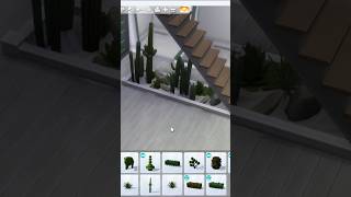 An Indoor Garden Under the Stairs 🌵 | No CC | The Sims 4  #sims4 #thesims4building #starterhome