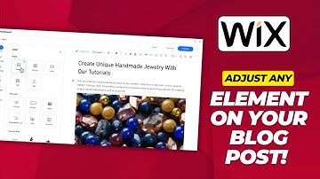 How to Edit Blog Posts on WIX | Edit Your Blog Post Element at WIX! - 2025 (Step by Step WIX Guide)