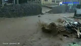Viral Video Seperti Banjir Bandang di Gasol Cugenang@Harmas News