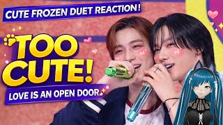 Download lagu Sungho & Leehan Perform “Love Is an Open Door” | Reaction