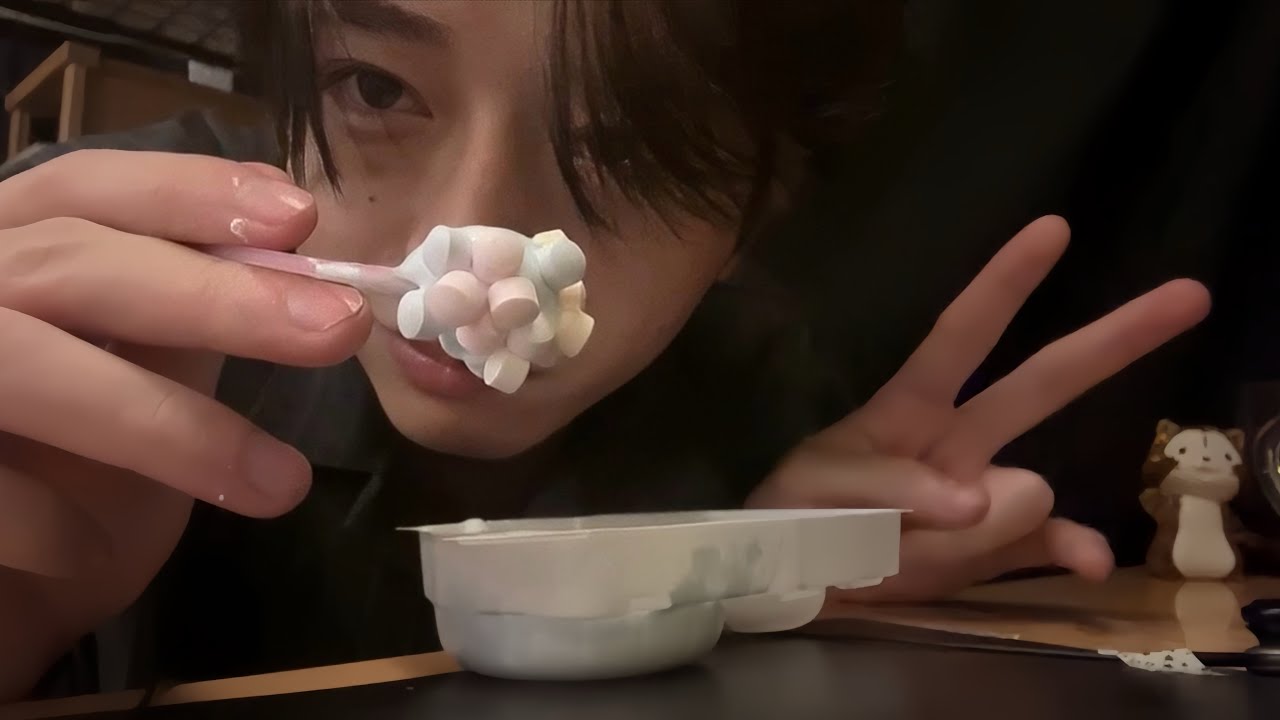 ［ASMR］理系大学生がねるねるねるね作って食べます。