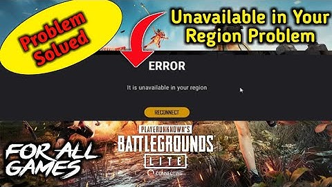 UNAVAILABLE IN YOUR REGION problem of PUBG LITE | Not available problem solved | PUBG LITE PROBLEM