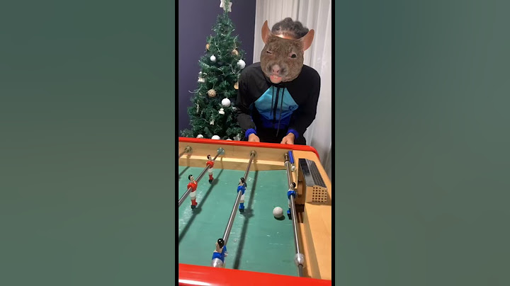 Le Rat et le baby foot 🕹🐀
