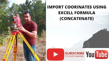 How to import X Y coordinates from Excel to Auto CAD direct. #coordinates