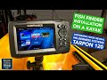 Fitting a Fish Finder to a Kayak - Lowrance Hook Reveal 5 on a Wilderness  Systems Tarpon 120 