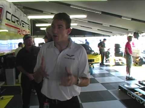 Corvette Racing's Oliver Gavin at the 2009 Petit L...