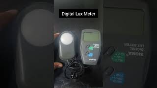 Digital Lux Meter #shorts #shortvideo #equipment