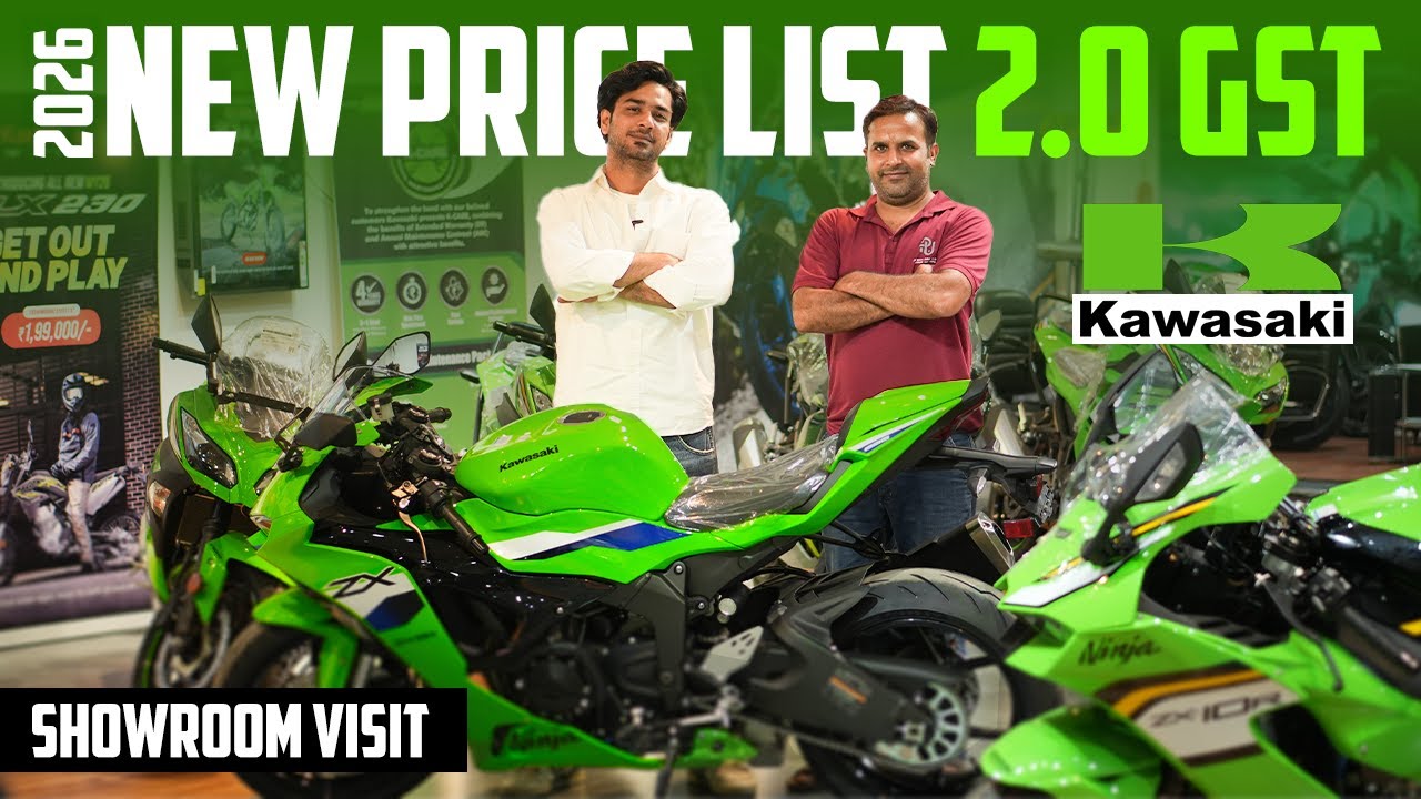 Kawasaki Price Changes 2026 GST 2.0 😱🔥| Buy or Wait? | #india #kawasakininja #kawasaki #kawasaki10r