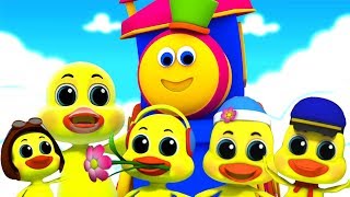 Bob Den Zug  Fnf Kleine Enten  Kinderreime  Bob The Train  Five Little Ducks  Baby Rhymes