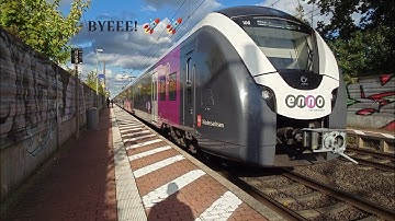 Have you ever seen such ridículous acceleration from a regular train?! - Departure - 