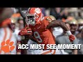 Clemson's Travis Etienne Runs Into ACC History | ACC Must See Moment