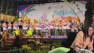 Kamis,13/11/2025,Festival Seni Budaya Sangihe, 2025. Lomba Musik Bambu Juara Dua Gempita Kauhis