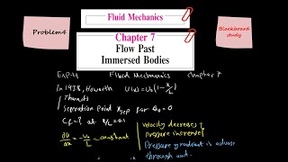 Fluid Mechanics Solution, Frank M. White, Chapter 7; Flow Past Immersed Bodies, Problem4