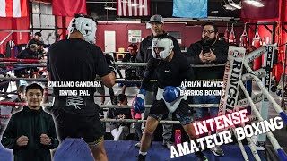 OUCH! Amateur Boxer BURIES Opponents With PRESSURE In Sparring!