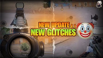 BGMI 4.1 Update "Glitches" : All BGMI Glitches & How to Fix Them ✨