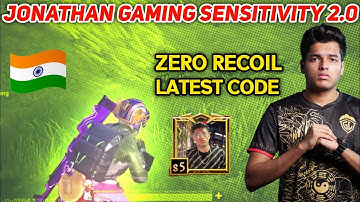 Jonathan Gaming Sensitivity Code Bgmi 2.0 | Jonathan Sensitivity Settings 2022 | @JONATHANGAMINGYT