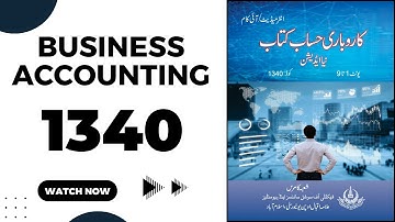 AIOU 1340 Guess Paper 2025 Code 1340 Past Papers Important Questions FA I Com