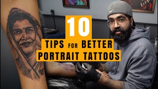 10 TIPS for BETTER PORTRAIT TATTOOS screenshot 5