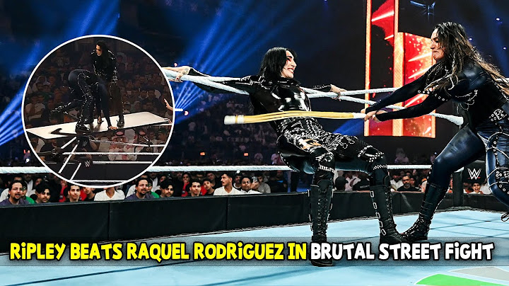 Rhea Ripley Beats Raquel Rodriguez In Brutal Street Fight At WWE Night of Champions