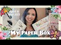 My Paper Box April &amp; May 2021 | Mini &amp; Grand