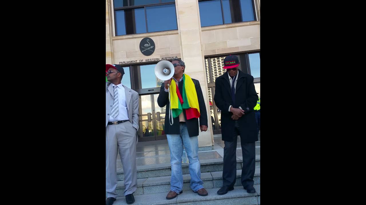 Perth Western Australia  Ethiopian Demonstration against TPLF Genocide in Ethiopia!