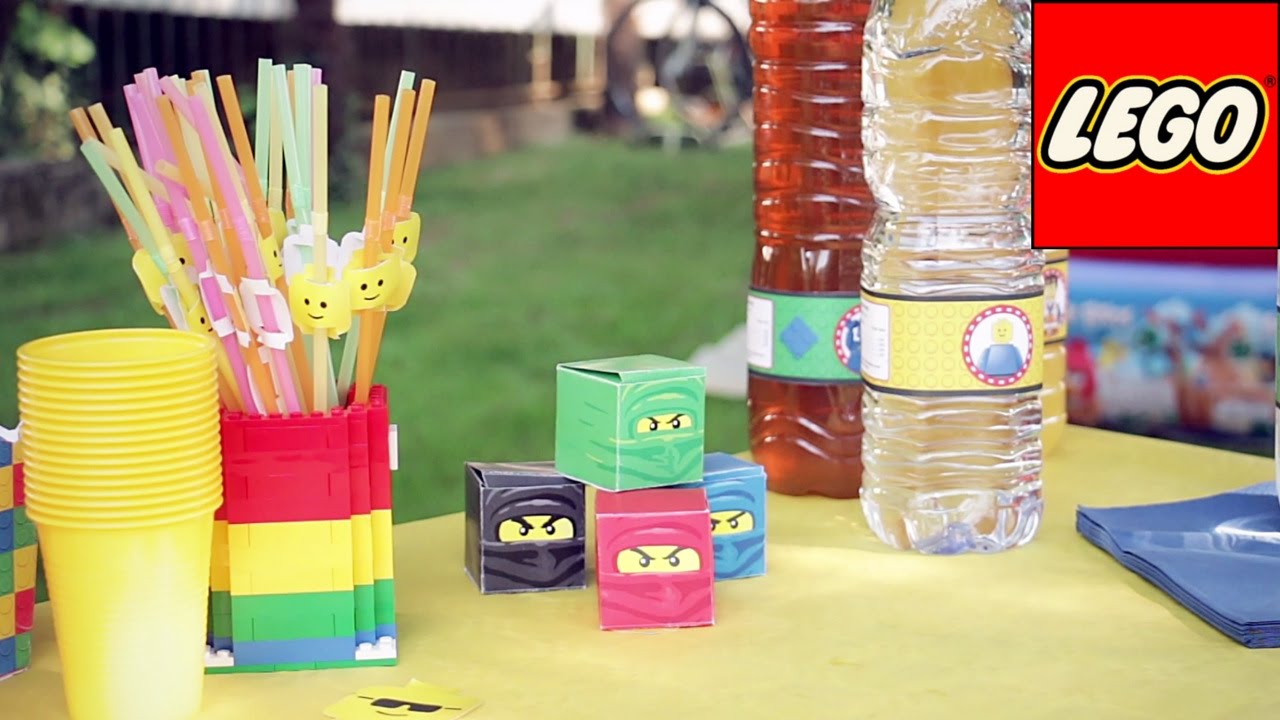 Idee per una festa per bambini: lego decorazioni selfie Idee per bambini