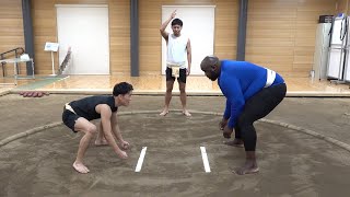 体重180kgの巨人と本気で相撲対決【朝倉海vsビッグジョー】
