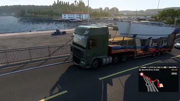 DAF XF 105 Super Space Yacht Delivery | Euro Truck Simulator 2