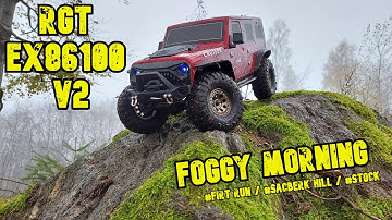 RGT EX86100 V2 - FOGGY MORNING - INCREDIBLE BUDGET RTR CRAWLER! /First run /Sacberk hill /Stock
