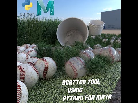 Python for Maya, Scatter Tool