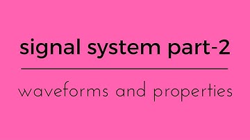 Lec.- 02 signal and system wave forms for gate ese psu