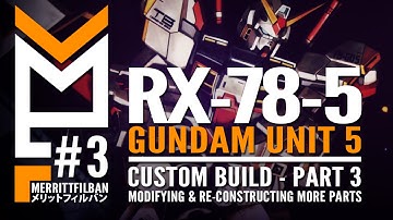 MG RX-78-5 Gundam Customized Build Part 3 | Booster Scratch-Building & Part Modifications