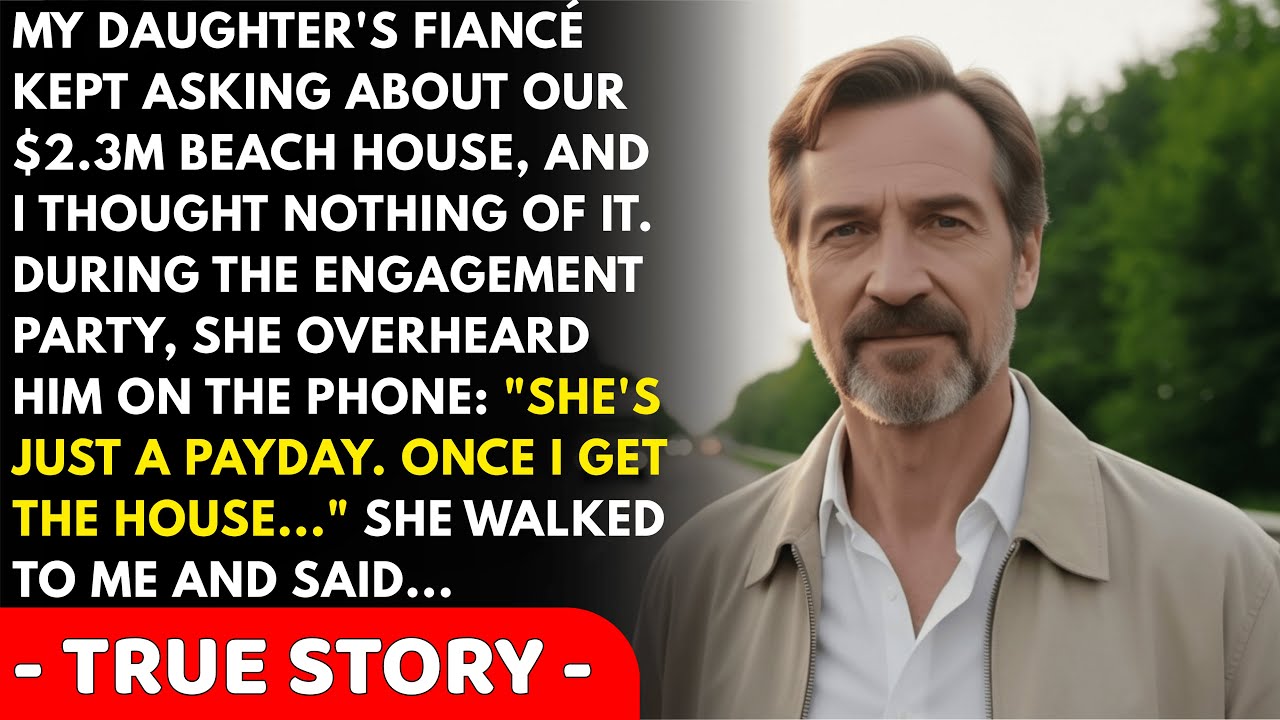 During Our Engagement Party, My Daughter Overheard Her Fiancé's Phone Call and Walked Straight to...