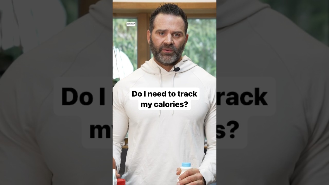 Do I need to track my calories?