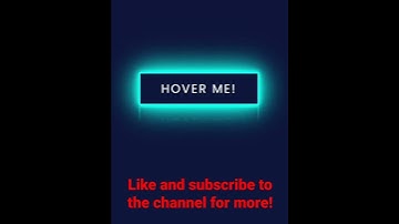 Creating a Button with Border Neon animation using HTML and CSS