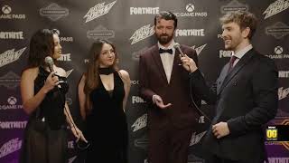 Valkyrae & CDawgVA Interviews Chatterbox & Ali at The Streamer Awards 2024