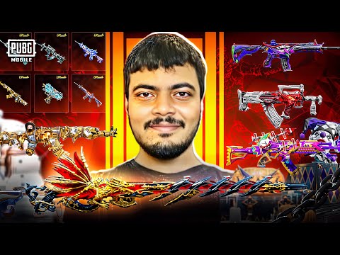 My Upgraded Guns Inventory | PUBG MOBILE |