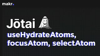 State Management with Jotai: Hydrate Atom with Server-side Initial State