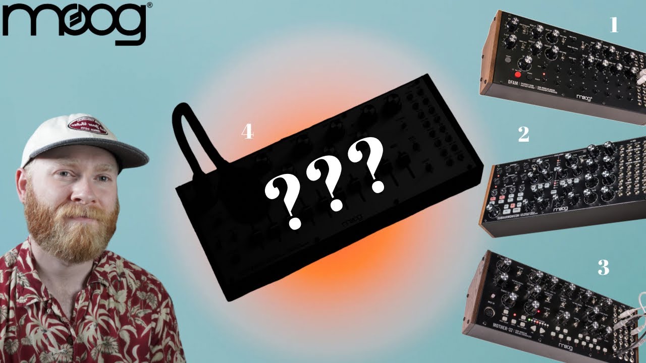 New Moog Synth Announced! Can You Guess What It Is? - YouTube