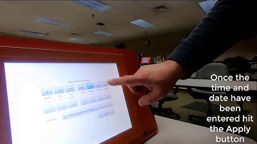 VHP ESM2 HMI Time and Date Setup