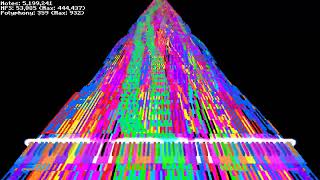 [Black MIDI] Hatsune Miku ~ Senbonzakura | Exactly 50.000.000 Notes