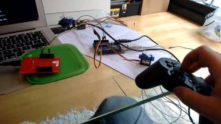Servo with joystick and Tiva over rosserial