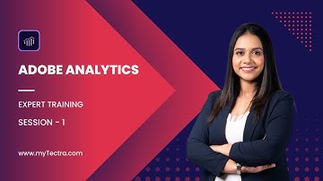 Adobe Analytics Training - Tutorial 1 - Introduction Online Demo Session - myTectra
