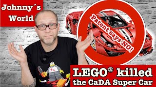 Extrablatt: LEGO® killed the CaDA Super Cars - Patent sagt NEIN!