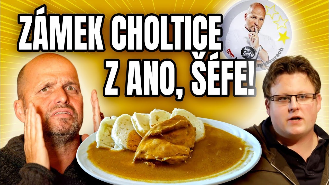 RESTAURACE ZÁMEK CHOLTICE Z ANO, ŠÉFE! MAJITEL ZMIZEL?! 