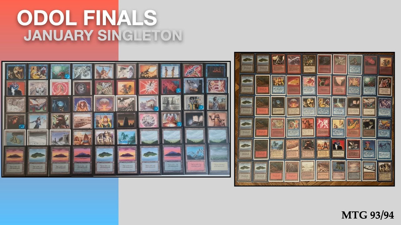 Online Dutch Old School League January '21 Finals - Swedish Rules | Old School MTG 93/94