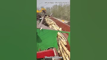 Wood Debarker Machine in Action | Customer Demonstration