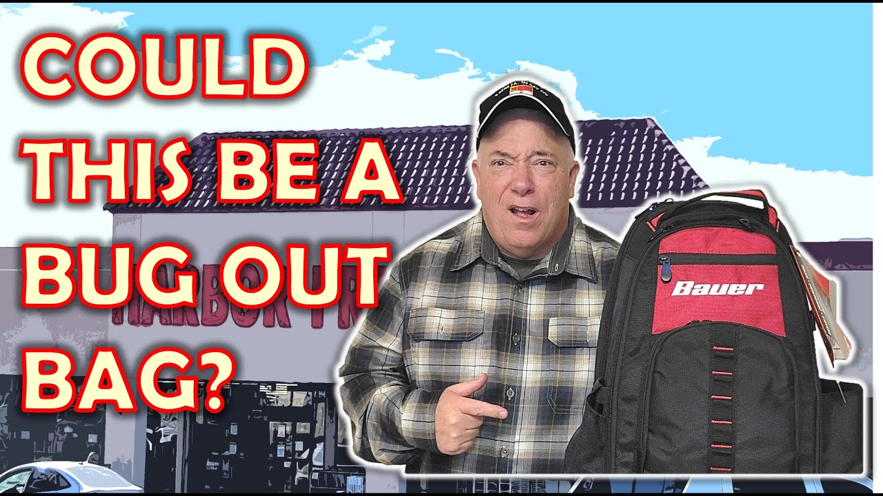 BUG OUT BAG? A Review of the Harbor Freight Tools Backpack YouTube