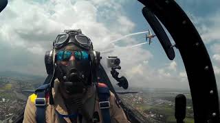 Barrel Roll AlphaJet Corsair at Bucharest Airshow BIAS 2018